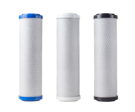 Chemical-resistant polypropylene cartridges