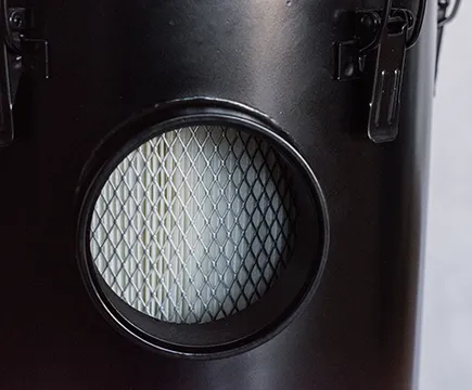 Maintenance of complete vacuum filters