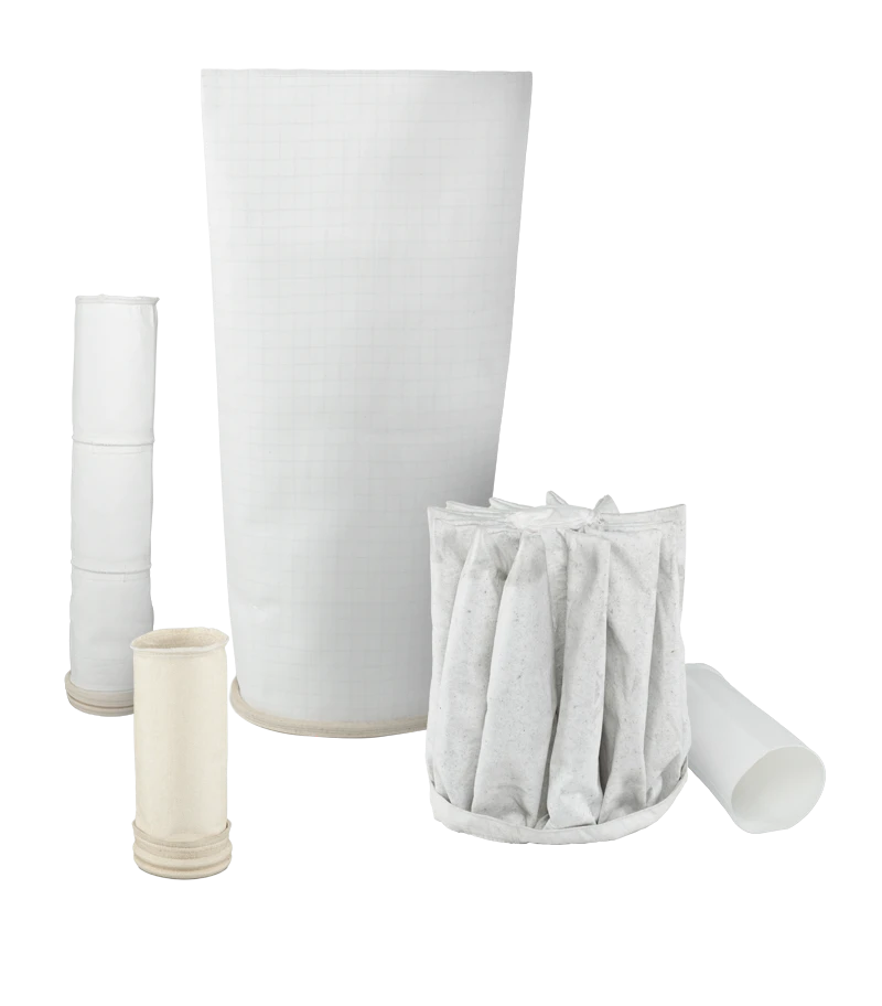 Filter bags for industrial applications