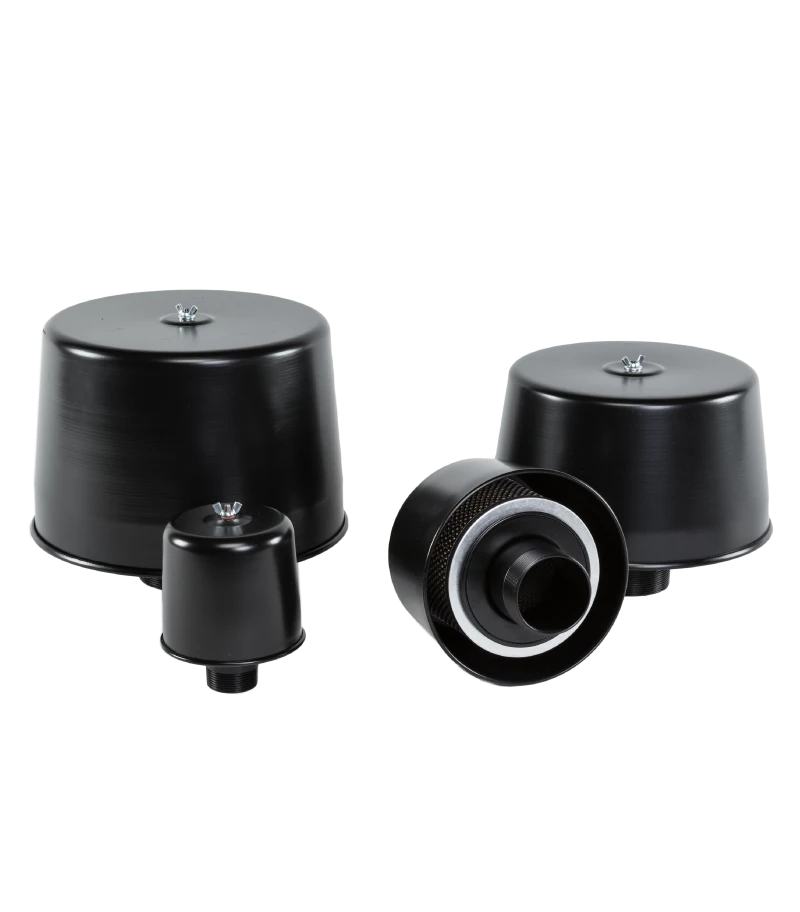 Bell filter for industrial blowers